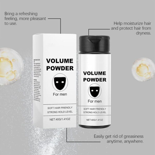 Texturizing Powder - NOBRAND - 40G - Matte Finish - Maximized Volume - Unisex 1