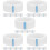 25Rouleaux Cils Non Pour Extensions Facile Usage 7