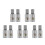 10St Audio Input Reducer Aluminiumlegering Auto Versterker Connector 1