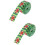 2Rouleaux Ruban Rugby Décoratif Polyester Pour 6