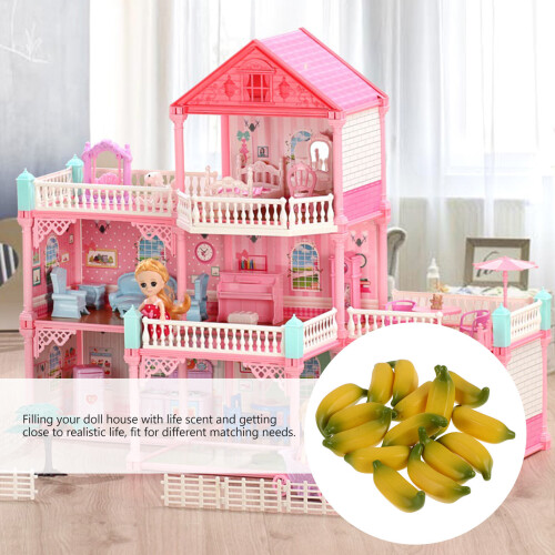 60Pièces Banane Simulée En Plastique Pour Décorations Et Projets DIY 2