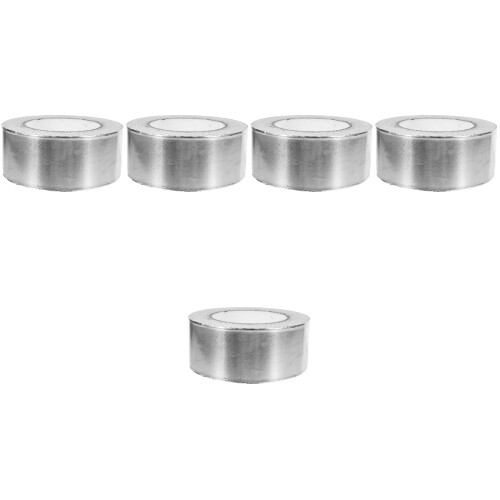 5Rouleaux Ruban Adhésif Aluminium Isolation Résistant Usage 2