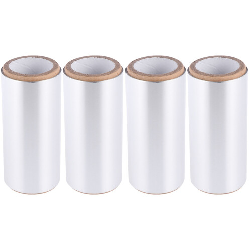 4Rouleaux Aluminium Argenté Pour Décoloration , Usage 2
