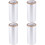 4Rouleaux Aluminium Argenté Pour Décoloration , Usage 4