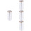 4Rouleaux Aluminium Argenté Pour Décoloration , Usage 5