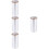 4Rouleaux Aluminium Argenté Pour Décoloration , Usage 6