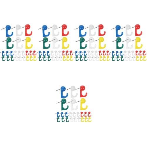 10Boîtes Épingles Portable En Aluminium Couleurs Assorties 2