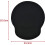 Mouse Pad with Gel Wrist Rest, Comfortable Ergonomic Wrist Rest - Black 3