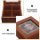 4Compartiments Organisateur Boîte Bois Compact Maison 4
