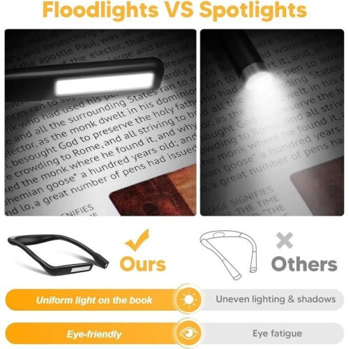Reading Light - HAUTSTORE - Rechargeable - 3 Colors - Flexible - LED 1