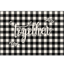 (ZD001, 45x30cm) Valentine's Day Placemats Wedding Party Plates Cups Pot Pots