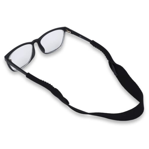 Eyeglass neck strap - ABI - Elastic - Black - Sport - Unisex 1