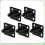 GEBY Black Heavy Duty Stainless Steel Ceiling Hook - Pack of 5 4