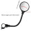 WEST BIKING Bicycle Mirror - Large Screen Adjustment - Black 2