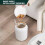 Kitchen Bin, 30 L, with Inner Bucket - Automatic Detection - Cloud White 3