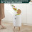 Kitchen Bin, 30 L, with Inner Bucket - Automatic Detection - Cloud White 5