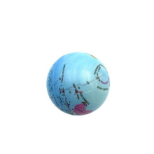 (Light Blue)Pu Material Erde Muster Schaumstoff Kugel Stressball für Erwachsene Kinder und Angst Spiel Linderung