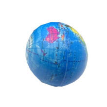 (Blue)Pu Material Erde Muster Schaumstoff Kugel Stressball für Erwachsene Kinder und Angst Spiel Linderung