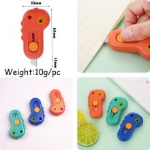 Letter Opener - Dinosaur - Retractable - Portable - Desk - Child