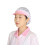 Professional Mesh Cook Hat Breathable Dust-light pink visor1 1