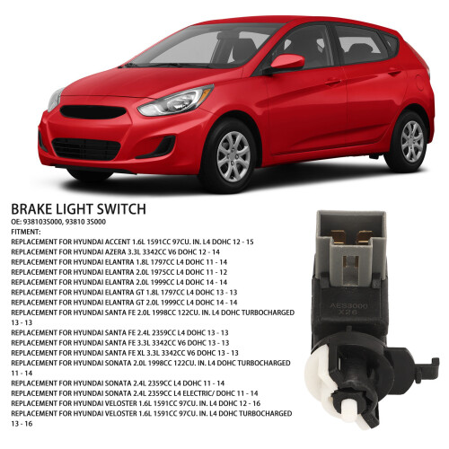 Kia Hyundai Brake Light Switch 93810 3S000 1