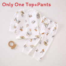 (Style B,80cm)Conjunto de pijama infantil porcentaje algodón tacto suave frente abierto confort estampados seguridad