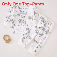 (Style E,80cm)Conjunto de pijama infantil porcentaje algodón tacto suave frente abierto confort estampados seguridad