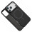 Magnetic Case For iPhone 17 Pro Max- Slimline Low Profile Shockproof Phone Case Black 3