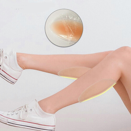(transparent) cuscinetti in silicone riutilizzabili per polpacci, correttore invisibile per gambe magre e storte 2