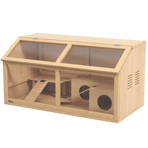 Gaiola para hamsters sírios e hamsters anões, com plataforma e ponte suspensa. 1