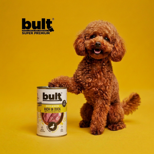 BULT Rich in Duck - vådfoder til hunde - 24x400g 2