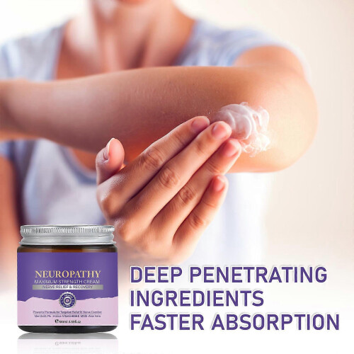 (2pcs) Neuropathy Nerve Pain Relief Cream - Maximum Strength for Foot 1