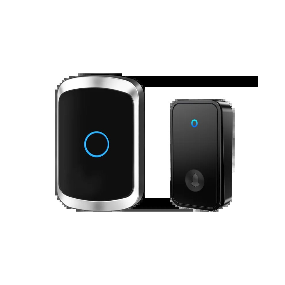 Self Powered Waterproof Wireless Doorbell Smart Home No Battery 150M Range Remote Receiver With Ringtone Chime 4017648541679