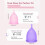 (Eu plug) Menstrual Cup Set with Steam Sterilizer, S & L Size, Reusable Period Cups, Includes Drawstring Pouch, EU Plug 2