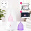 (Eu plug) Menstrual Cup Set with Steam Sterilizer, S & L Size, Reusable Period Cups, Includes Drawstring Pouch, EU Plug 5