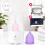 (Us plug) Menstrual Cup Set with Steam Sterilizer, S & L Size, Reusable Period Cups, Includes Drawstring Pouch, EU Plug 5