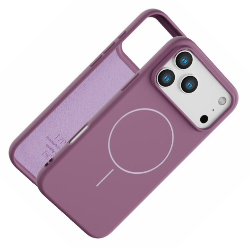 Magnetic Case For iPhone 17 Pro - Slimline Low Profile Shockproof Phone Case Purple 1