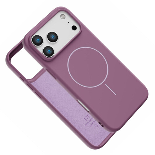 Magnetic Case For iPhone 17 Pro - Slimline Low Profile Shockproof Phone Case Purple 2