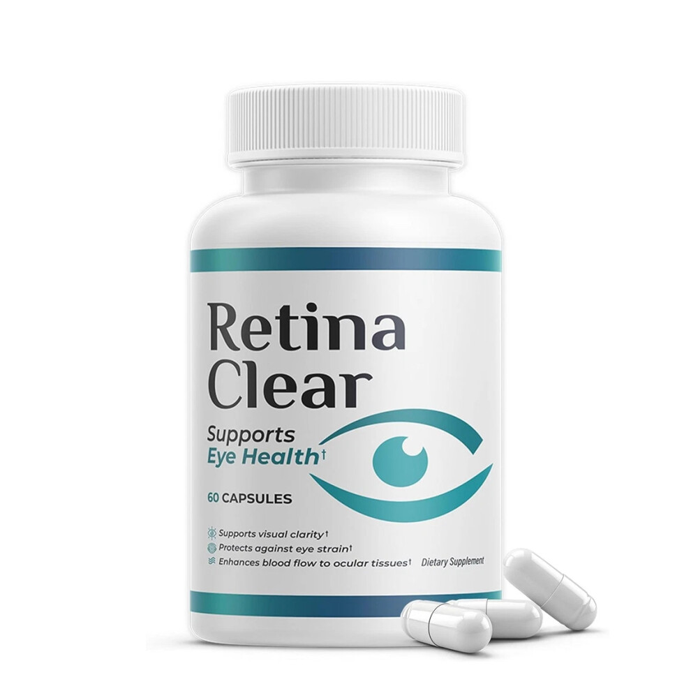 (2PCS) Eye Health Supplement  60 Capsules, Supports Visual Clarity, Relieves Eye Strain & Improves Ocular Blood Flow,