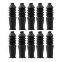 Protezioni per cavi freno, guaine in gomma resistenti per cavi interni, protezione flessibile per biciclette e scooter.