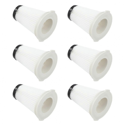 6 Pcs HEPA Replacement Filters for Cordless Handheld Vacuum Cleaner, Washable, Durable, High Efficiency