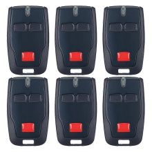 stuks 2-kanaals poortafstandsbediening zender 433 MHz compatibel met BFT Mitto B RCB02 R1