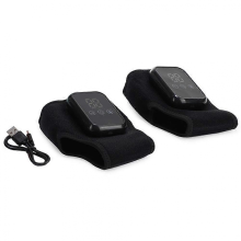 Dispositivo eléctrico de calentamiento de tobillo y masajeador de pies para el alivio de la fascitis plantar, soporte terapéutico cómodo.