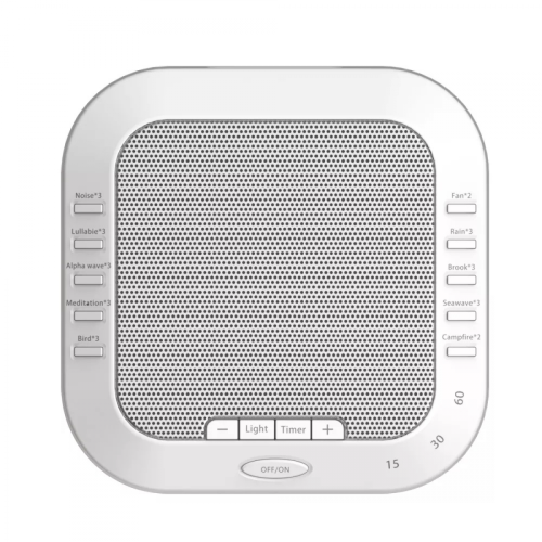 White Noise and Solfeggio Frequency Sound Machine for Sleep, Relaxation and Meditation