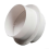 160 mm Ventilation Backdraft Damper for PVC Piping, Reliable Airflow Control and Backflow Protection 1