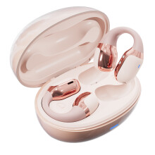 Clip-On Bluetooth Earphones, Bone Conduction Headphones with Ultra-Long Battery Life, Lightweight Comfortable Fit