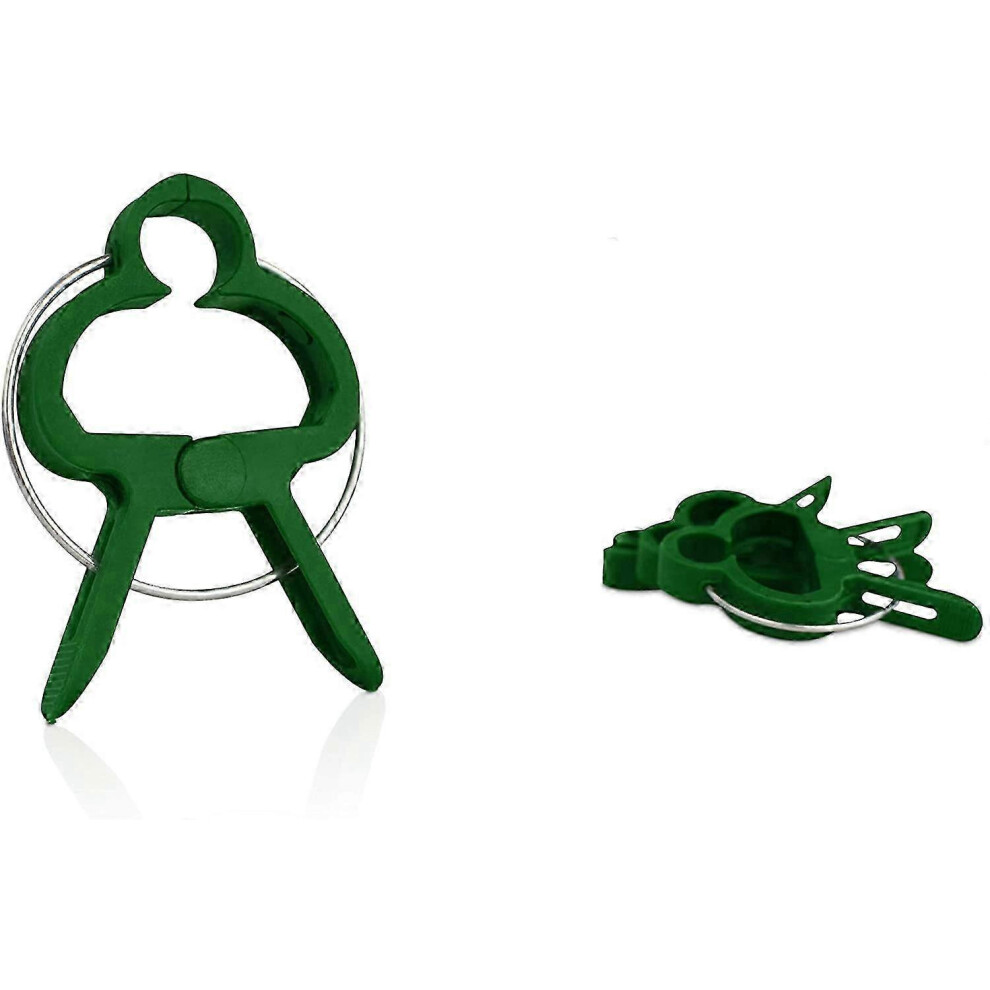 50 Small Garden Clips for Tomatoes, Roses and Cucumbers, Stable Clamps for Securing Climbing Plants
