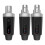 Adattatore XLR da uno a due, trasmettitore e ricevitore per microfono wireless, compatibile con microfoni dinamici, mixer audio per chitarra 1