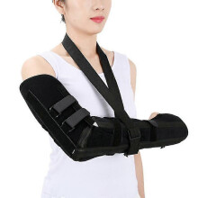 Ellenbogen-Fixierbandage für Armbruch, Armschiene, Stützbandage bei Verstauchung, Armschlinge für stabile Ruhigstellung, hautfreundlich und