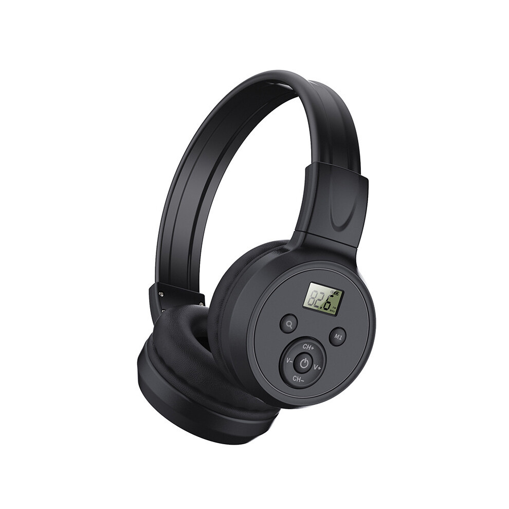 Foldable Fm Radio Headphones With Best Reception, 50-108 Mhz Headset For Clear Audio 6083684964275
